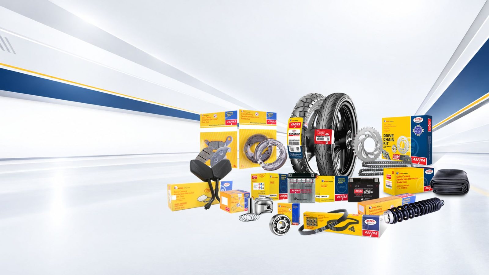 Aspira spare parts range